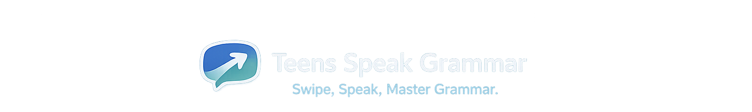 Teens Speak Grammar Logo